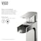 Vigo Ileana Single Handle Single-Hole Bathroom Faucet in Brushed Nickel VG01042BN - alternate 2