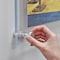 Azar Displays 22inW x 28inH Sign Holder with 1in SILVER Caps and Standoffs, 2PK 105530-SLV-2PK - alternate 2