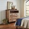 Homeroots 43" Brown Solid Wood Four Drawer Chest 524576 - alternate 3