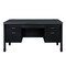 Regency Mesa Steel Double Pedestal Teacher's Office Desk, Center Drawer 60in x 30in, Grey Top, Black Base 66266DPCDGYBK - alternate 2