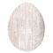Homeroots 24" X 18" White Easter Solid Wood Hanging Dimensional Sculpture 384898 - alternate 2