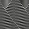 Homeroots 5' X 8' Black And Ivory Geometric Washable Indoor Outdoor Area Rug 612107 - alternate 4