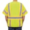 Game Workwear 5-Point Breakaway Hi-Vis Vest, 100% Lightweight Polyester Mesh, Hi Vis Lime, Size M I-495E - alternate 3