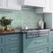 Apollo Tile Tiffany Blue 11.2 in x 11.2 in Glass Glossy Floor and Wall Mosaic Tile 4.36 sqft/case, 5PK APLGEM885A - alternate 4