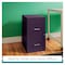 Space Solutions 14.25 in W 2 Drawer Vertical File Cabinet, Midnight Purple 25273 - alternate 5