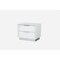 Homeroots 21" White Two Drawers Nightstand 370743 - alternate 4