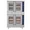 Koolmore 38 in. Full Size Double Commercial Natural Gas Convection Oven 108,000 BTU Total with Stacking Kit KM-DCCO54-NG - alternate 1