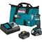 Makita 18V LXT BL 4,000 RPM Drywall Screwdriver Kit, Autofeed Mag (5.0Ah) XSF03TX2 - alternate 2
