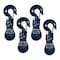 Mytee Products Snatch Block w/Hook WLL 3 Ton 3 in Sheave 3/8 inWire Rope Wrecker Roll Recovery, 4PK SB3-3x4 - alternate 1