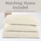 Lavish Home 3PC Velvet Queen Quilt Set & Matching Pillow Shams Medium Weight Ultra Soft Luxury Cotton Velvet 66-004-VC-Q - alternate 2