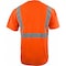 Ironwear Class 2 Hi Vis Flame Retardant Short Sleeve Safety Shirt, Orange, 3X-Large 1805FR-O-3XL - alternate 2
