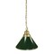 Holland Bar Stool Co Green Pendant Light, Brass Fixture BL1BRGrn - alternate 1
