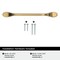 Amerock Ravino 5-1/16 inch (128mm) Center-to-Center Champagne Bronze Cabinet Pull, 10PK 10VMP21937CZ - alternate 2