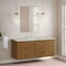 James Martin Vanities Laurent 60" Single Vanity, Honey Oak w/ 3 CM Lime Delight Silestone Top 545-V60S-HNO-3LDL - alternate 3