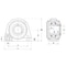 Ntn PillowBlock Tapd Base Bearing, Ball, 1-1/4 SUCPA207-20 - alternate 2
