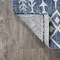 Jonathan Y Tokay Bohemian Geometric Blue/Ivory 2 ft. x 8 ft. Indoor/Outdoor Runner Rug SMB132C-28 - alternate 2