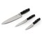 Our Table 3 Piece Triple Riveted High Carbon Stainless Steel Cutlery Starter Set in Black 131635.03 - alternate 2