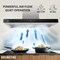 Anzzi 30-Inch 600 CFM 3-Speed Stainless Steel Wall Mount Convertible Residential Range Hood RH-AZ0176PSS - alternate 3