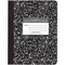 Roaring Spring Marble Composition Book, Black, PK6 77230 - alternate 1