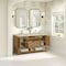 James Martin Vanities Breckenridge 60" Double Vanity, Light Natural Oak, w/ 3 CM Tajnar Eclos Top 330-V60D-LNO-3TJR - alternate 4