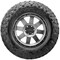 Maxxis Tire LT37 x 1250R17 Mud Terrain Light Truck And SUV Polyester Belted Radial Raised Black Letter TL00101200 - alternate 2