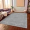 Homeroots 8' X 10' Gray And Ivory Geometric Washable Indoor Outdoor Area Rug 614074 - alternate 3