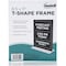 Nudell Tshape Acrylic Frame Standing Sign Holder, No Color NUD38020 - alternate 2