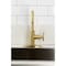 Kingston Brass Single-Handle Bar Faucet, Brushed Brass KSD8507CG - alternate 2