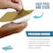 Nanolap PSA Microfinishing Film, 3 Pc 100 Micron (120 Grit), 8-0.5 in x 11 in Fine Sanding Film 61634N - alternate 2