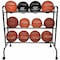 Champion Sports Basketball Cart, 41inLx17inWx41inH, Chrome BRC3 - alternate 1