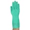 Ansell AlphaTec(R) Solvex Chemical Resistant Gloves, Nitrile, 13 in L, 11 mil, Green, 8, 1 PR 37-145 - alternate 2