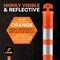 Xpose Safety 48 Pack 42in T-Top Orange Traffic Delineator Post, 48PK DLT-ORG-42-48-X - alternate 2
