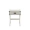 Homeroots Modern White X Shape Wooden Storage End Table 286308 - alternate 3