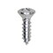 Auveco 6 x 1/2in Phillips Oval Head Tapping Screw Zinc, 100PK 2571 - alternate 1
