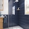 Apollo Tile Arte 1.97 in. x 7.87 in. Glossy Blue Ceramic Subway Wall and Floor Tile 5.38 sq. ft./case, 50PK RID88NAVGLA - alternate 2
