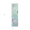 Homeroots 8' Runner Blue and Gray Abstract Washable Non Skid Indoor Outdoor Runner Rug 559353 - alternate 3