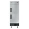 Koolmore 29 in. Commercial Stainless Steel Solid Half Door Reach-In Refrigerator, 23 cu. ft. RIR-1D-SSHD - alternate 2