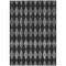 Homeroots 5' X 8' Charcoal Geometric Washable Indoor Outdoor Area Rug 577032 - alternate 2