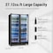 Yeego 44.1 in. 27.1 cu. ft Merchandiser Refrigerator in Black Commercial Beverage Cooler YG-SC-760FC-ZO - alternate 4