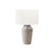 Monarch Specialties Lighting, 28"h, Table Lamp, Grey Ceramic, Ivory / Cream Shade, Transitional I 9939 - alternate 1