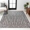 Jonathan Y Ziri Moroccan Geometric Gray/Cream 4 ft. x 6 ft. Area Rug MOH210B-4 - alternate 1