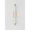Hudson Valley Lighting Plandome 28 in. Integrated LED Bath and Vanity in Aged Brass 4728-AGB - alternate 2