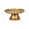 Homeroots 8in Gold Cast Iron Handmade Round Trinket Tray 634790 - alternate 2