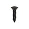 Auveco #10 x 3/4in Phillips Oval Head Tapping Screw - Black Oxide, 100PK 11086 - alternate 1