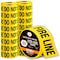 Xpose Safety Fire Line Do Not Cross Tape Roll, 3 Mil, 3 Inch Wide x 1000 Feet, Yellow w/Black Letters, 32PK PFLT-3M-32-X - alternate 1