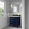 James Martin Vanities Brittany 30" Single Vanity, Victory Blue, w/ 3 CM Tajnar Eclos Top 650-V30-VBL-3TJR - alternate 2