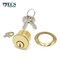 Ecs Hardware Durable Premium Mortise Cylinder, 1-1/8 in US3 Polished Brass KW1 ECSH-MC02-US3-KW1 - alternate 2