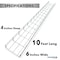 Kable Kontrol Wire Mesh Cable Tray Straight Section, 304 Stainless Steel, 6in W x 4in D x 9.83ft L KK-6X4X10-304SS - alternate 2