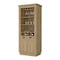 Homeroots 70" Brown Bar Cabinet With Wine Storage 535114 - alternate 2