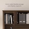 Bestar U Shaped Desk Logan U-Shaped Desk, Antigua, 95 1/2 in D X 66 1/2 in H, 66 in W X 46410-52 - alternate 2